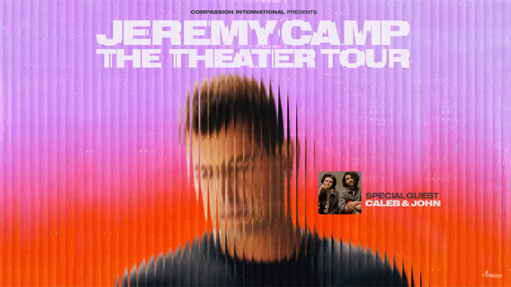 Jeremy Camp's Set to Release 13-Track Album 'Deeper Waters' on Friday, May 17th