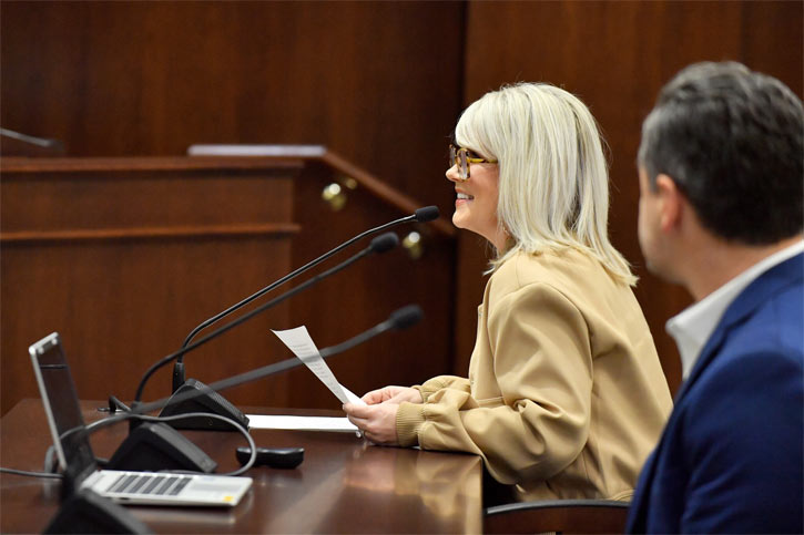 Natalie Grant Addresses Tennessee House of Representatives on Behalf of Recording Academy and Human Artistry Campaign In Support of ELVIS Act