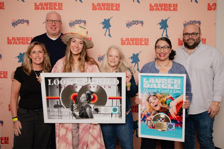 Lauren Daigle Celebrates New RIAA Certifications