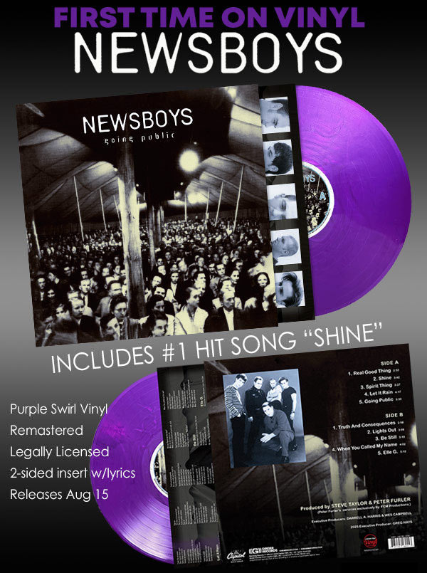 Girder To Bring Newsboys' 'Going Public' Album to Vinyl