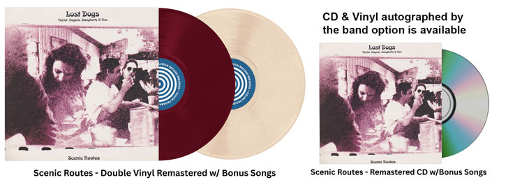 The Lost Dogs Releases 'Scenic Routes' Remastered for Vinyl & CD