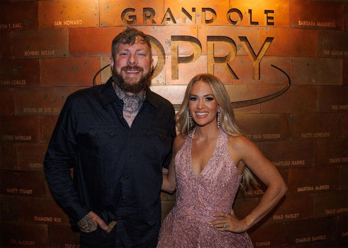 Ben Fuller Invites Carrie Underwood to Join Him On Stage for Live Duet Debut at The Grand Ole Opry Ahead of New Album Release