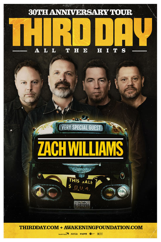 Third Day Announce 2026 30th Anniversary Tour!