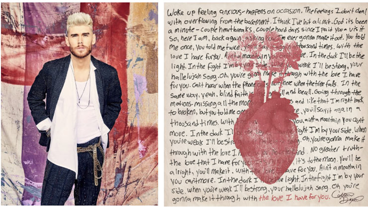 Colton Dixon Releases 'The Love I Have For You'