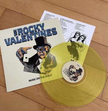 The Rocky Valentines Release 'Music on the Shelf' with Velvet Blue Music
