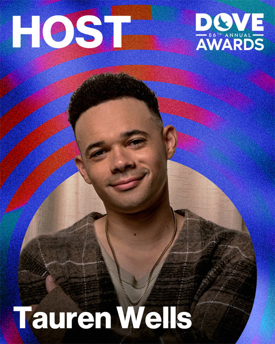 Tauren Wells to Host the 56th Annual GMA Dove Awards