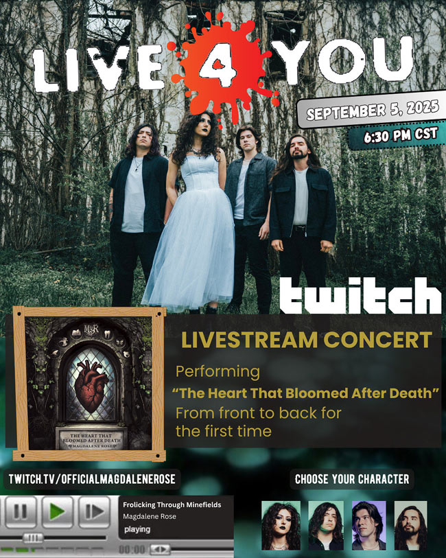 Magdalene Rose To Livestream Entire New Album September 5