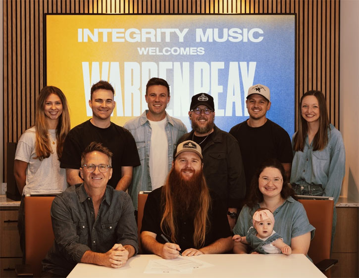Integrity Music Signs Artist & Worship Leader Warren Peay