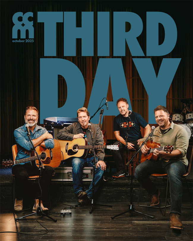 CCM Magazine Reveals Third Day as October Cover Story