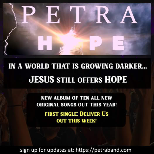 Petra Announces First New Album in Over 20 Years, 'Hope'