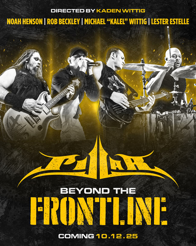 Christian Rock Heavyweights Pillar One Month Out from October 12th Premiere of the Documentary, 'Pillar: Beyond the Frontline'