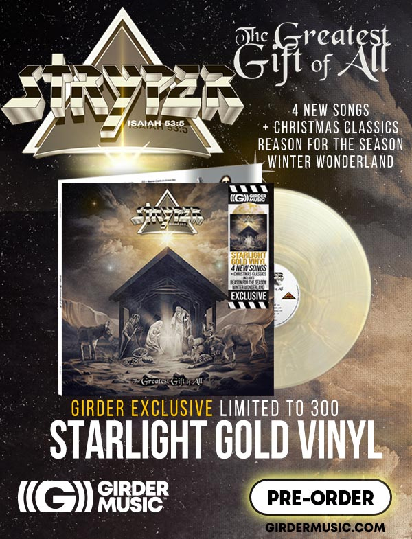 Girder Announces Exclusive Stryper The Greatest Gift of All Release Nov. 21