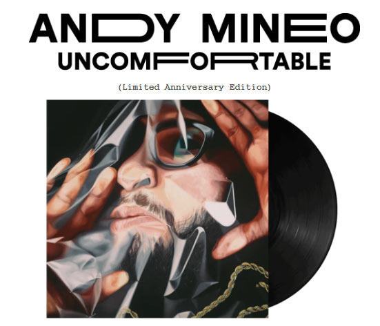 SMLXL Vinyl Announces First-Ever Vinyl Pressing for 10th Anniversary of Andy Mineo's 'Uncomfortable'