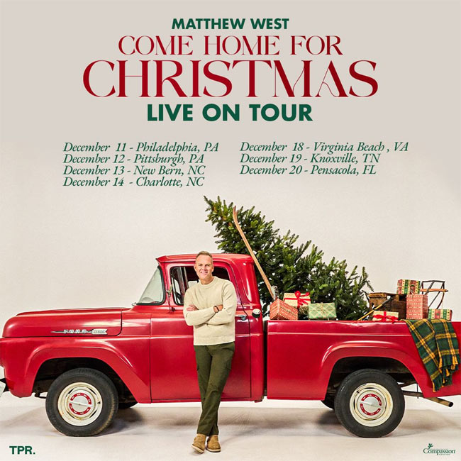 Matthew West Invites Fans To 'Come Home For Christmas' With New Holiday Album, Out Now