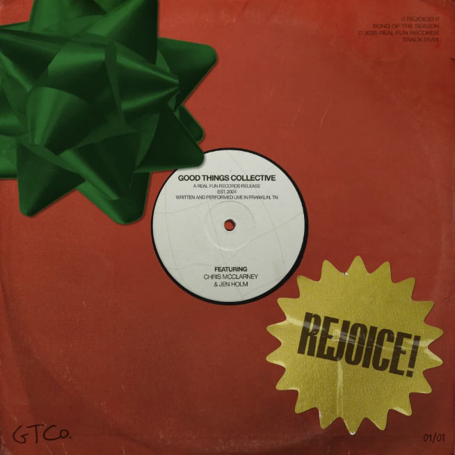 Real Fun Records Presents 'Rejoice!' - A Retro/Motown-Inspired Christmas Song with a Fresh Twist