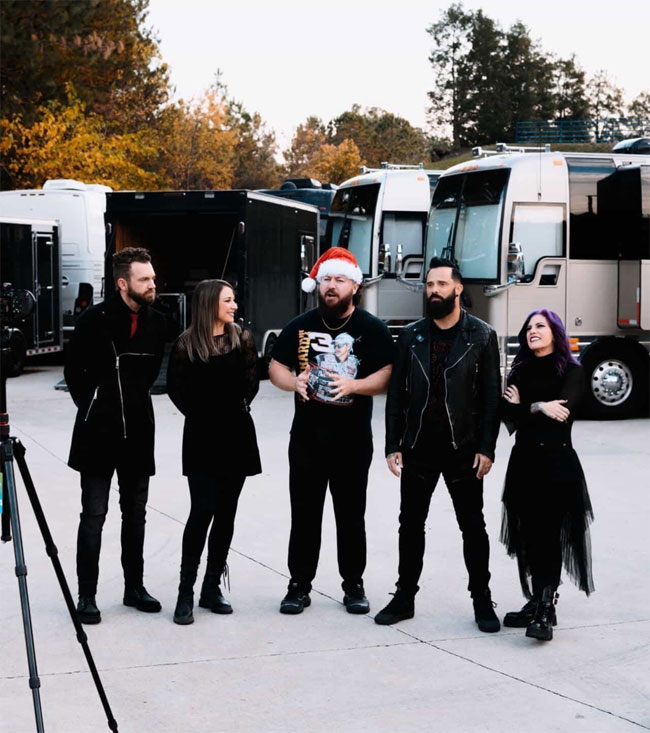 Skillet Releases First-Ever Christmas Track, 'O Come, O Come Emmanuel'