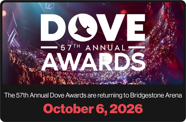 GMA Dove Awards Return to Nashville’s Bridgestone Arena in 2026