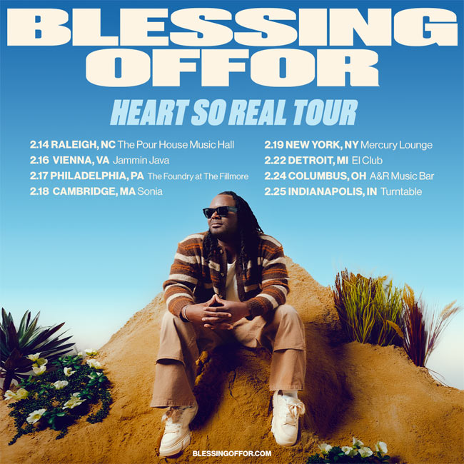 Blessing Offor Kicks Off 2026 with Headline Tour