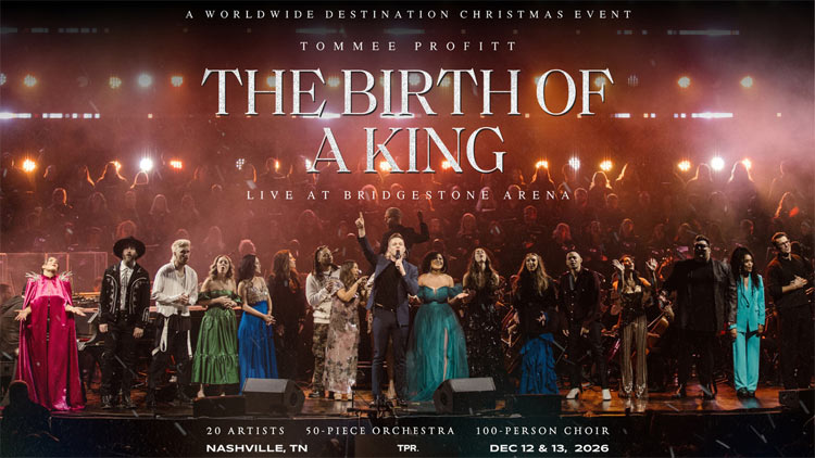 TPR. Announces a 2-Night Return of Tommee Profitt The Birth Of A King Live At Bridgestone Arena in 2026