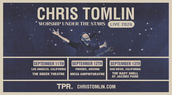Chris Tomlin Brings Back Worship Under the Stars for Fall 2026
