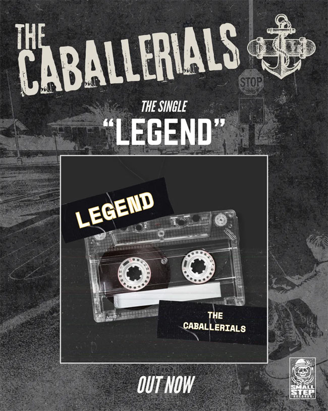 Hawaii's The Caballerials Drop New Single 'Legend' - CD Pre-Orders Now Live for 'Waxed Curbs & Suburbs' EP
