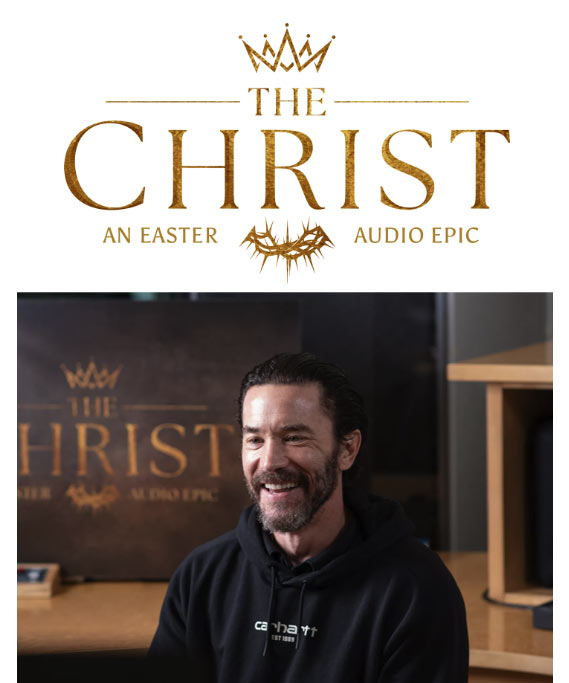Tom Pelphrey, David Oyelowo & Paul Walter Hauser Star in 'The Christ' Easter Audio Epic
