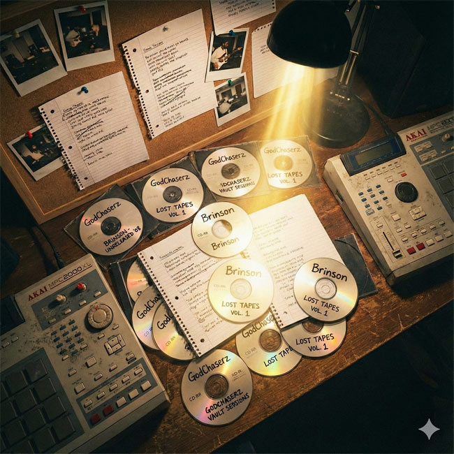 Brinson Points to the 'SuperStar' with New Single from 'The Lost Files Vol. 1'