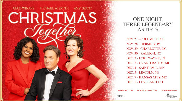 Christmas Together with Amy Grant, Michael W. Smith & CeCe Winans Returns for Year Two