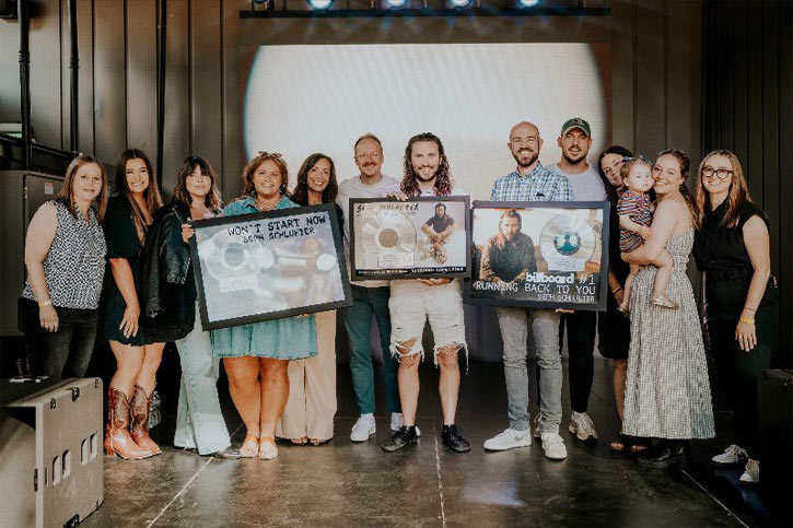 Seph Schlueter Earns RIAA Platinum Certification For 'Counting My Blessings' & Makes History With Back-To-Back-To-Back #1 Singles