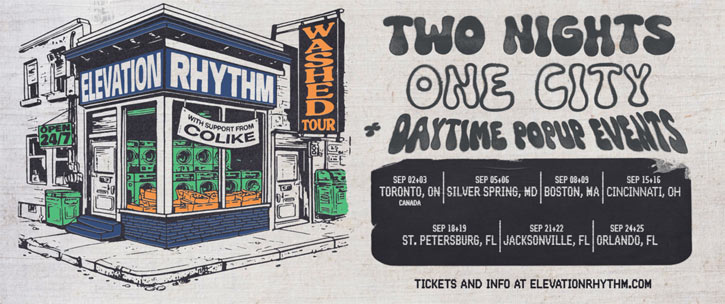 Elevation Rhythm Announces the WASHED Tour