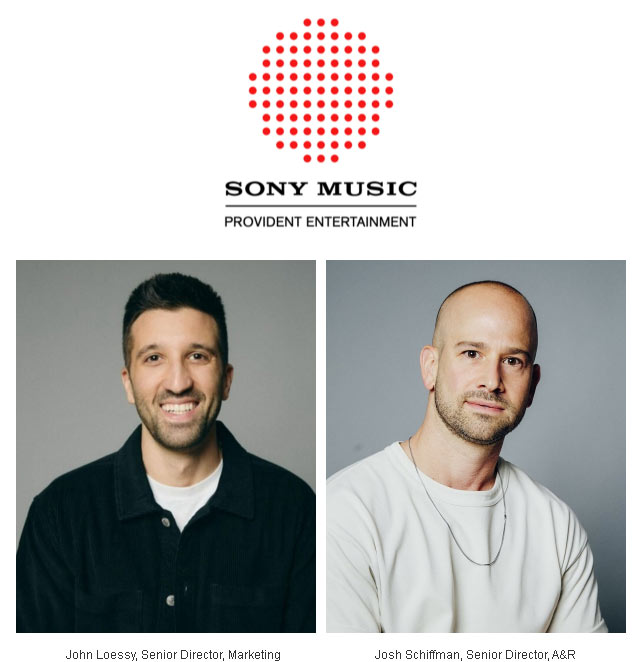 Provident Entertainment Announces Internal Promotions to Marketing and A&R Teams