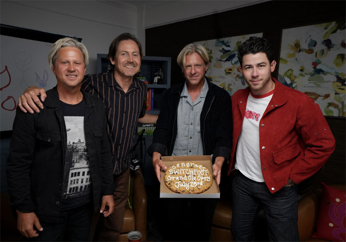 Grammy-Winning Rock Band Switchfoot Set to Make Grand Ole Opry Debut on July 23; The Jonas Brothers Surprised the Band With the News