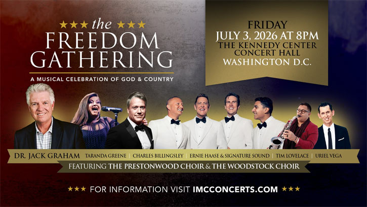 Christian Music Luminaries to Headline The Freedom Gathering: A Musical Celebration of God and Country