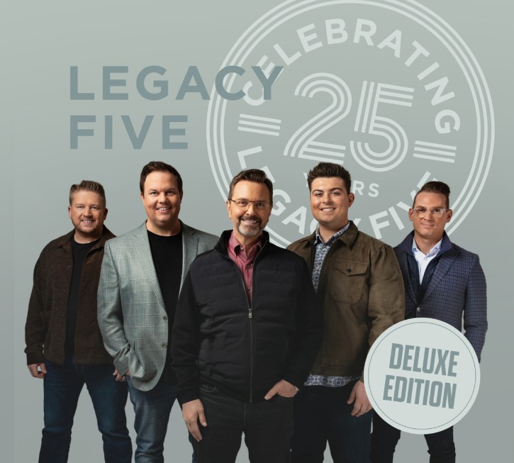 Stowtown Records Announces Deluxe Edition of Legacy Five's Landmark 25 Album