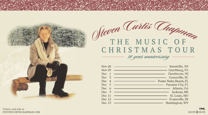 Steven Curtis Chapman to Bring The Music of Christmas Tour Back to 11 Cities in 2026