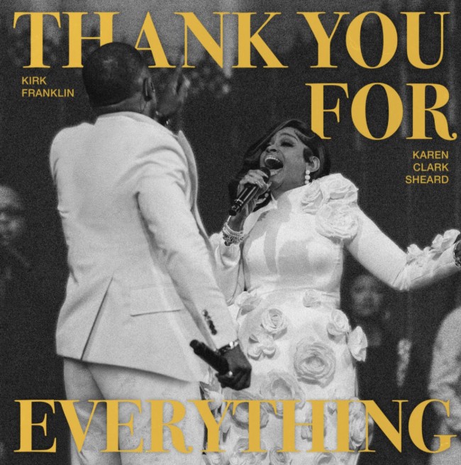 Kirk Franklin Releases New Single 'Thank You for Everything' Featuring Gospel Legend Karen Clark Sheard