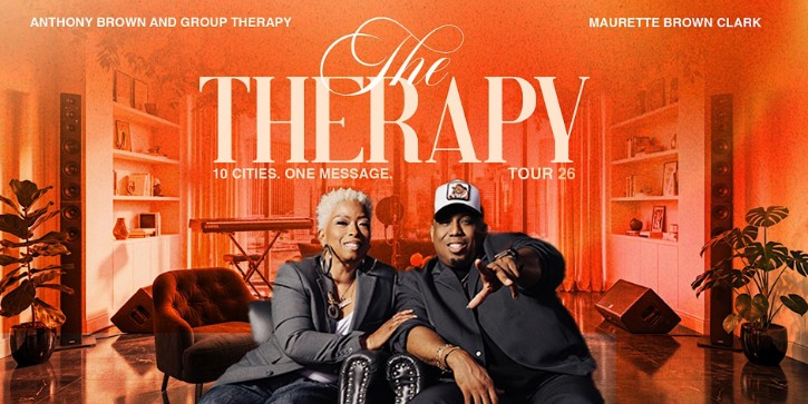 Anthony Brown & group therAPy and Maurette Brown Clark to Headline Therapy Tour