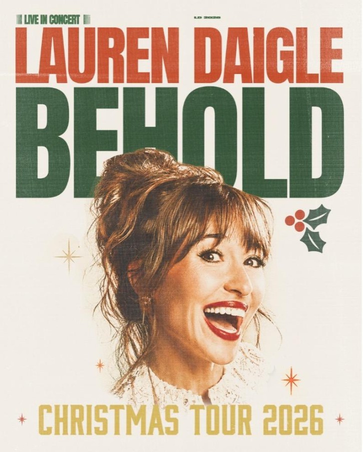 Lauren Daigle to Ring in the Holidays with 10th Annual 'Behold Christmas Tour'