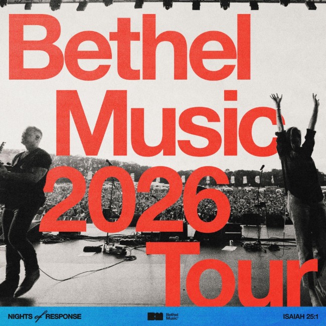 Bethel Music Announces Fall Leg of Its 2026 Nights of Response World Tour