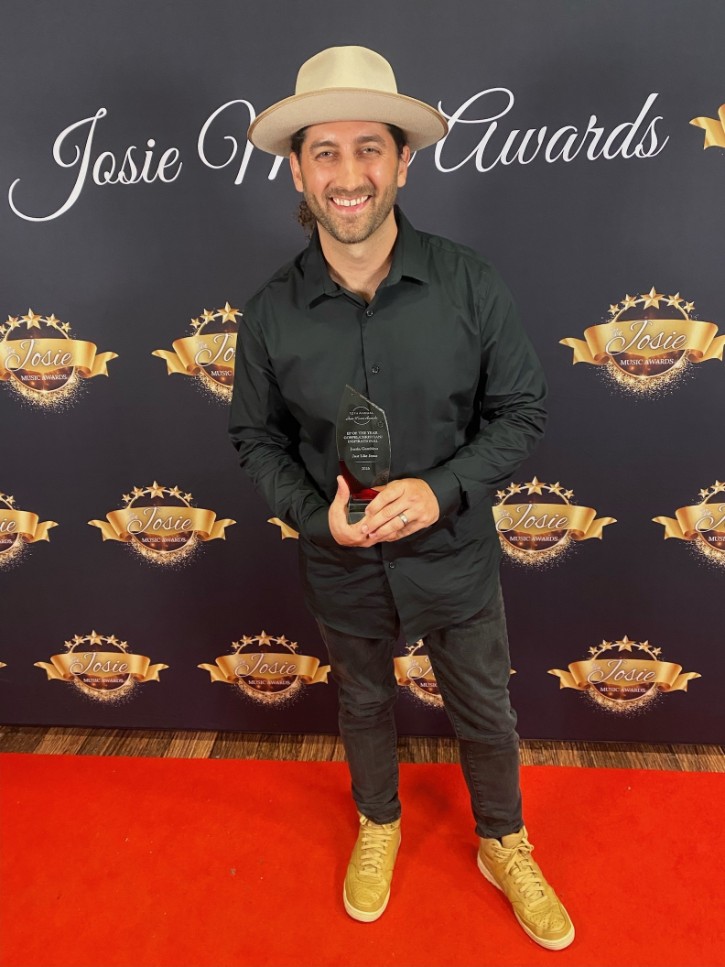 Justin Gambino Takes Home Two Josie Music Awards