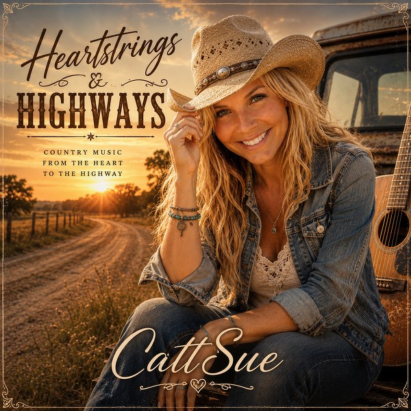 CattSue Releases Deeply Personal New Album 'Heartstrings and Highways'